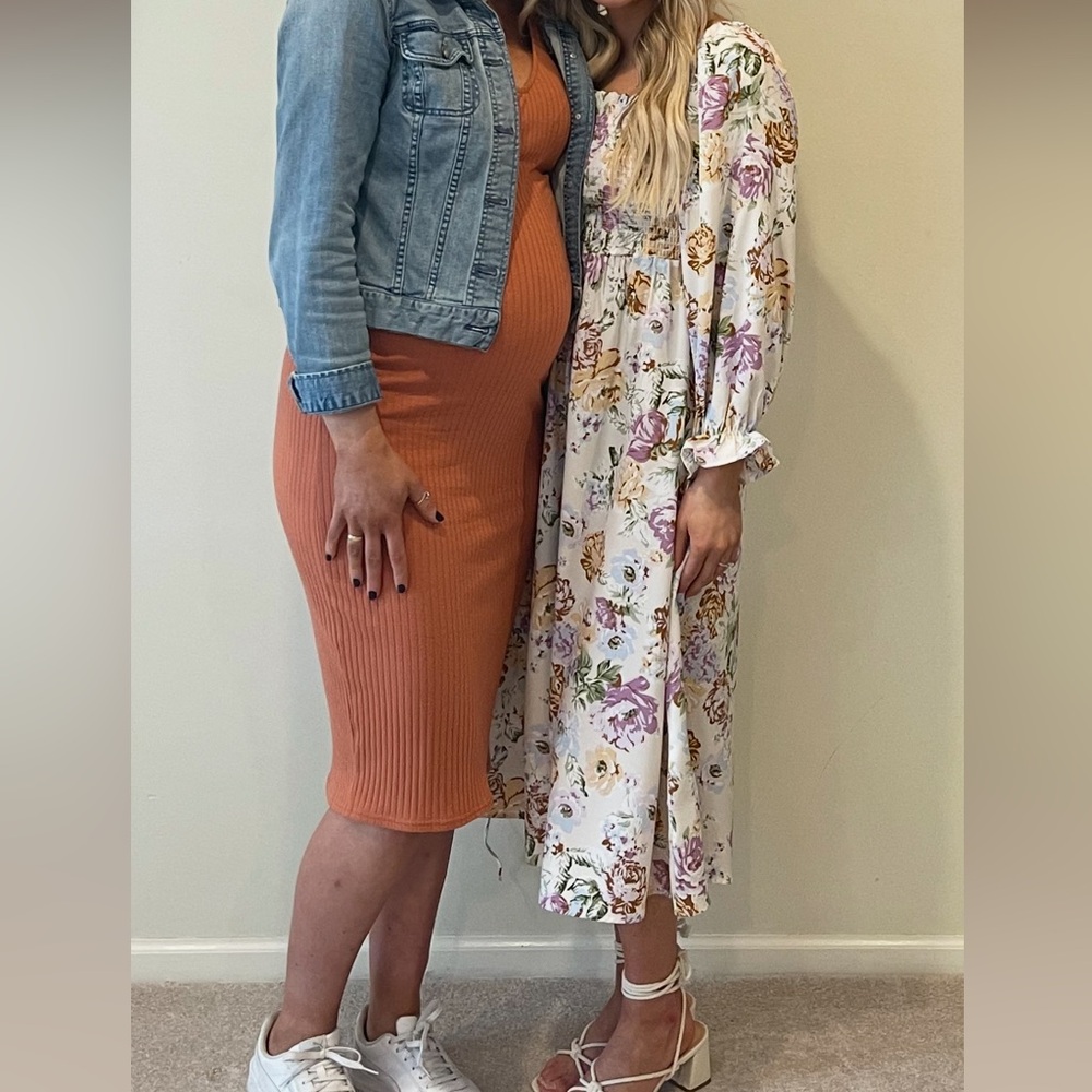 Floral Long Sleeve Dress